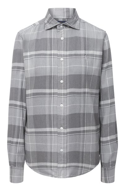Женская рубашка из вискозы и хлопка POLO RALPH LAUREN, арт. 211815409
