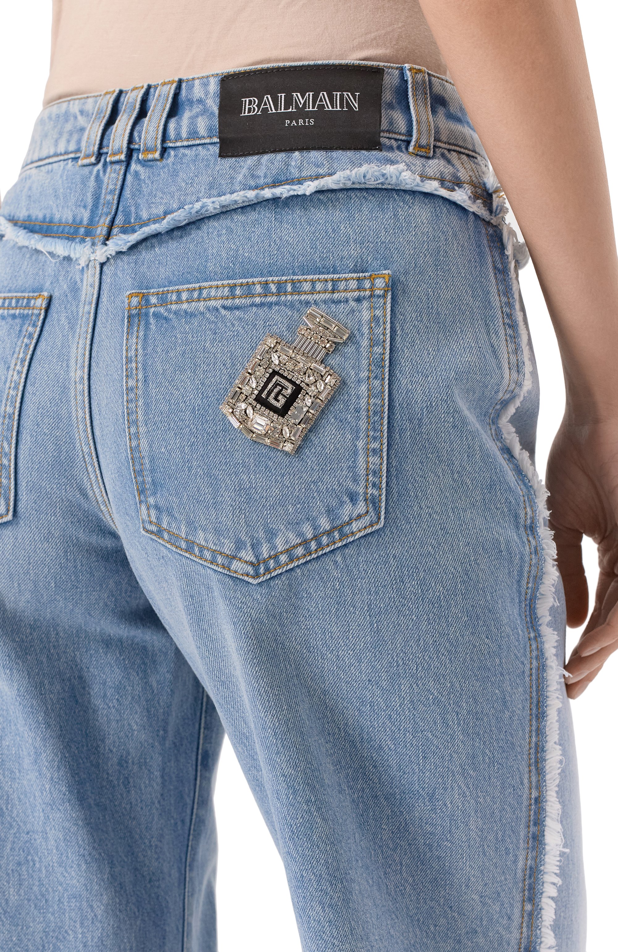 Джинсы BALMAIN, арт. EF0MI050/DF75, фото 5
