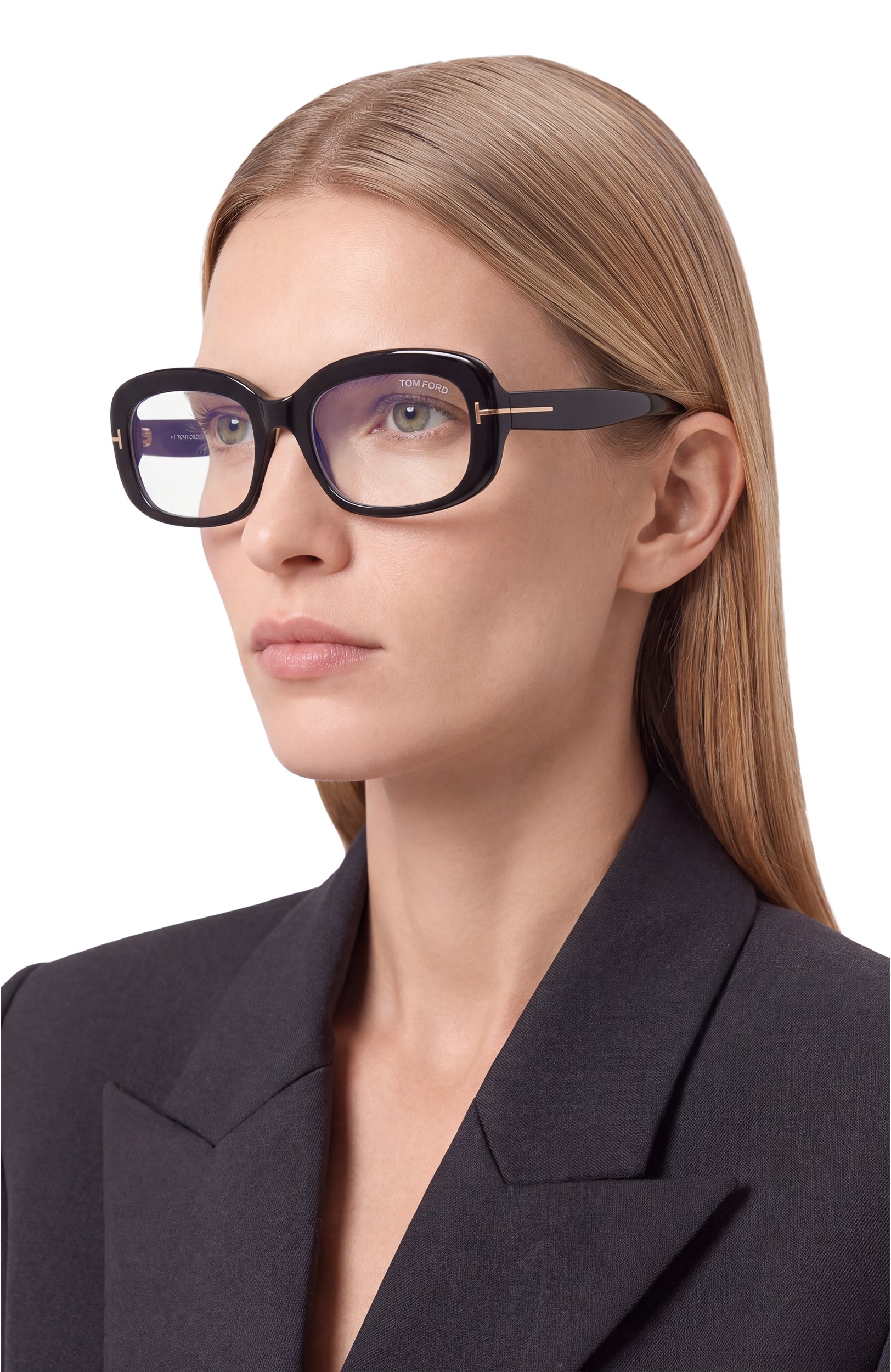 Оправа TOM FORD черного цвета по цене 43500 руб., арт. TF6174-B 001, фото 2 Оправа TOM FORD, арт. TF6174-B 001, фото 2
