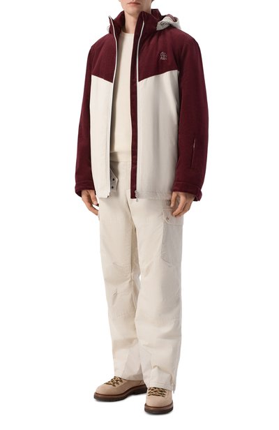 Вельветовая куртка BRUNELLO CUCINELLI бордового цвета по цене 793000 руб., арт. MM431KG15, фото 2 Вельветовая куртка BRUNELLO CUCINELLI, арт. MM431KG15, фото 2