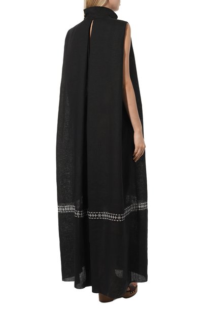 Льняное платье ALEXANDRA GEORGIEVA BY KRESTETSKAYA STROCHKA, арт. L1-011ch23, фото 4