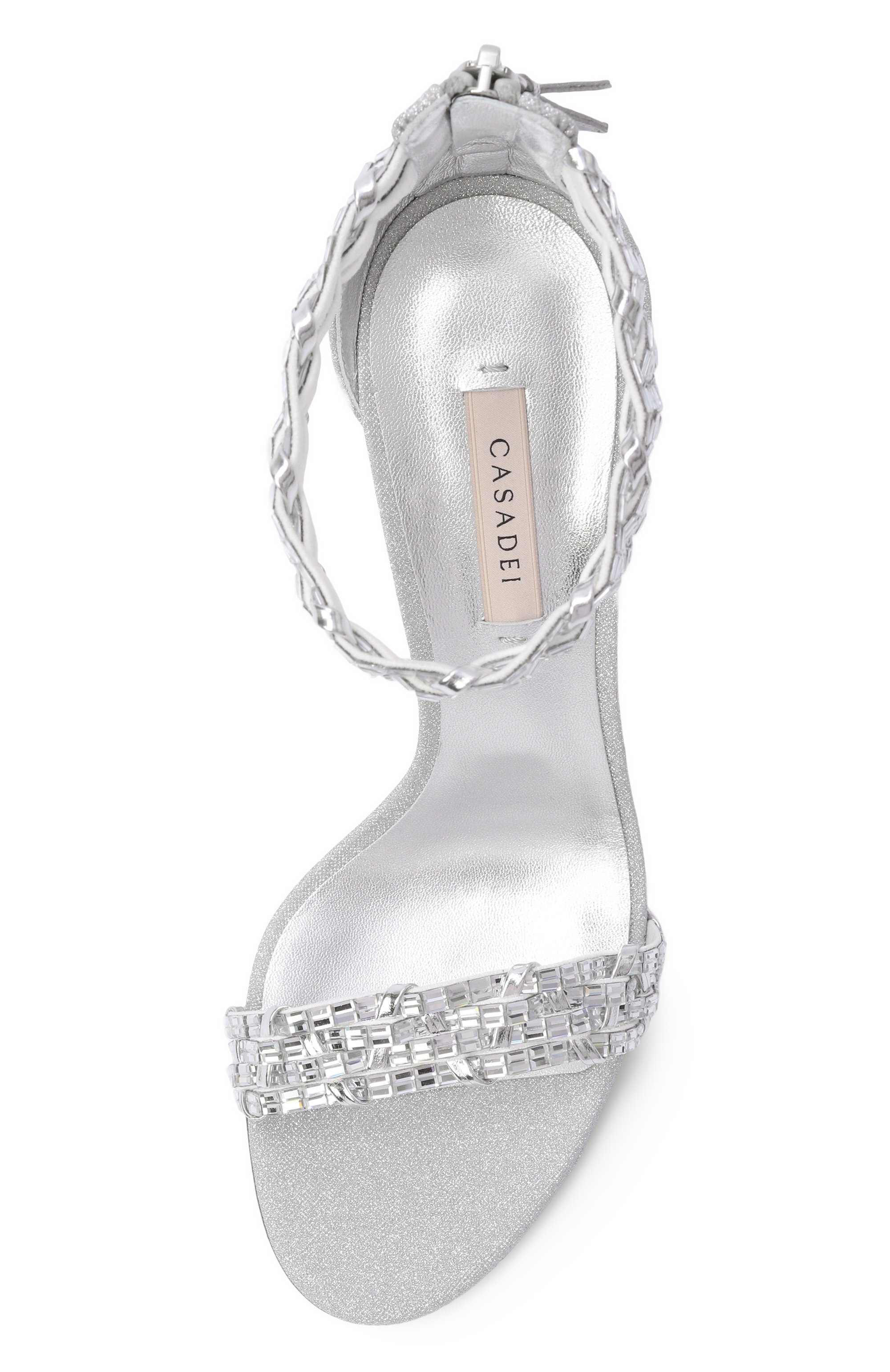 Текстильные босоножки julia godyva 100 CASADEI, арт. 1L484C1001/C3073, фото 6
