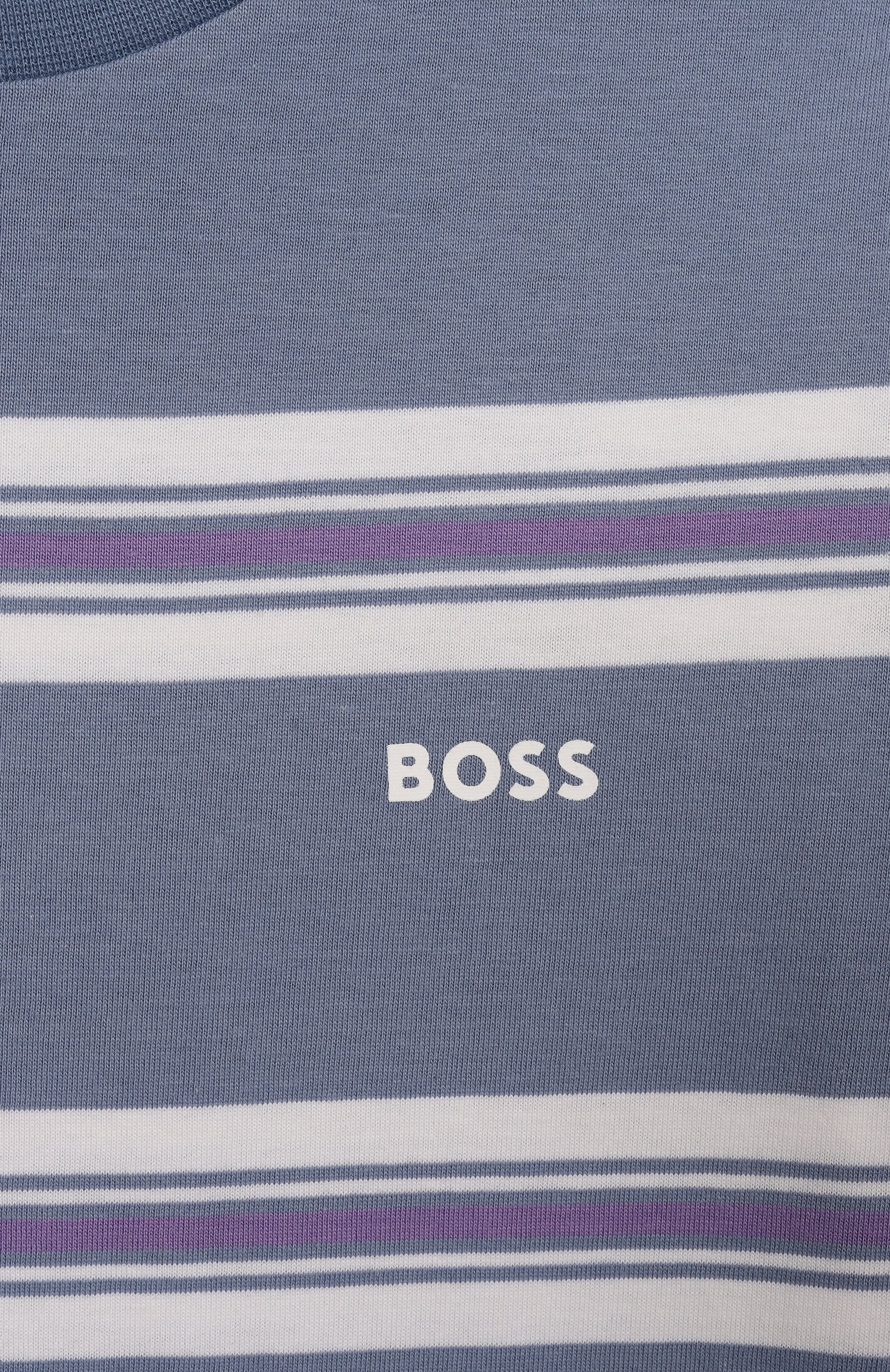 Хлопковая футболка BOSS, арт. J51207/6A-12A, фото 3