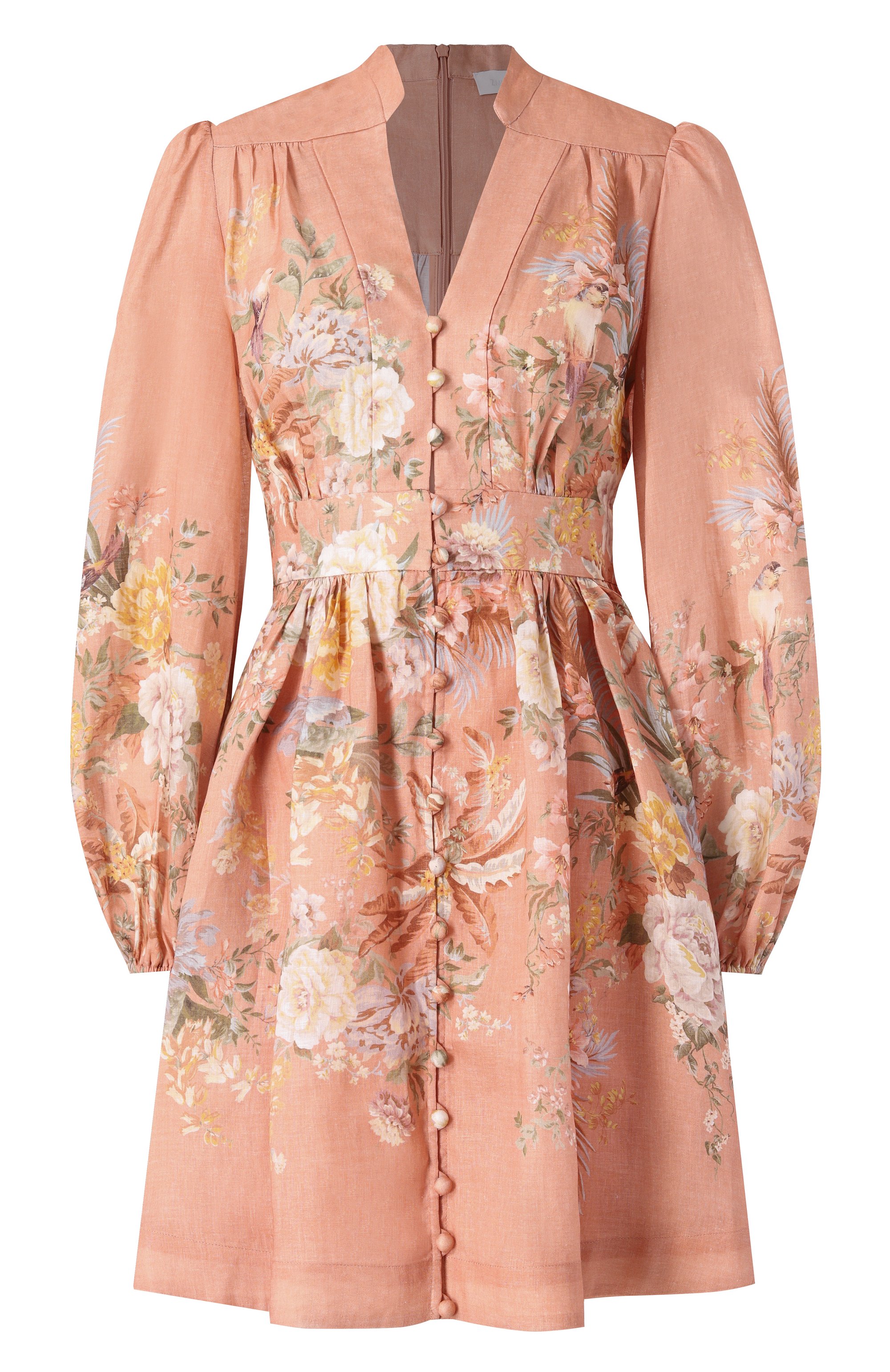 Льняное платье ZIMMERMANN, арт. 0932DRS253, фото 1