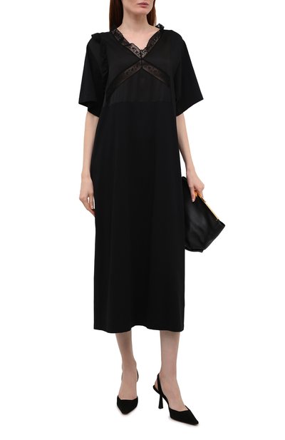 Хлопковое платье MM6, арт. S62CT0128/S23588, фото 2