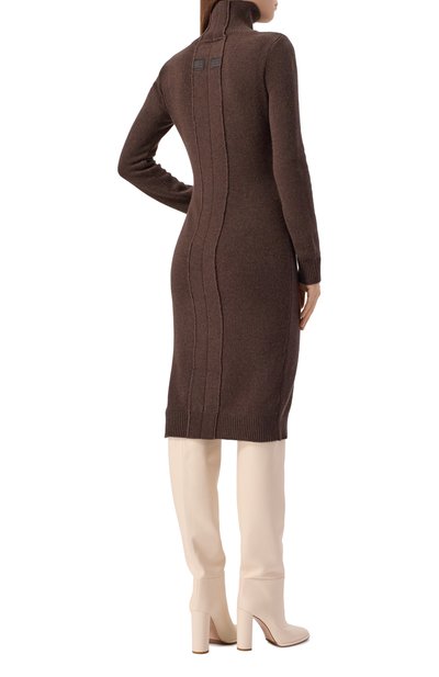 Шерстяное платье MM6, арт. S62DD0054/M13187, фото 4