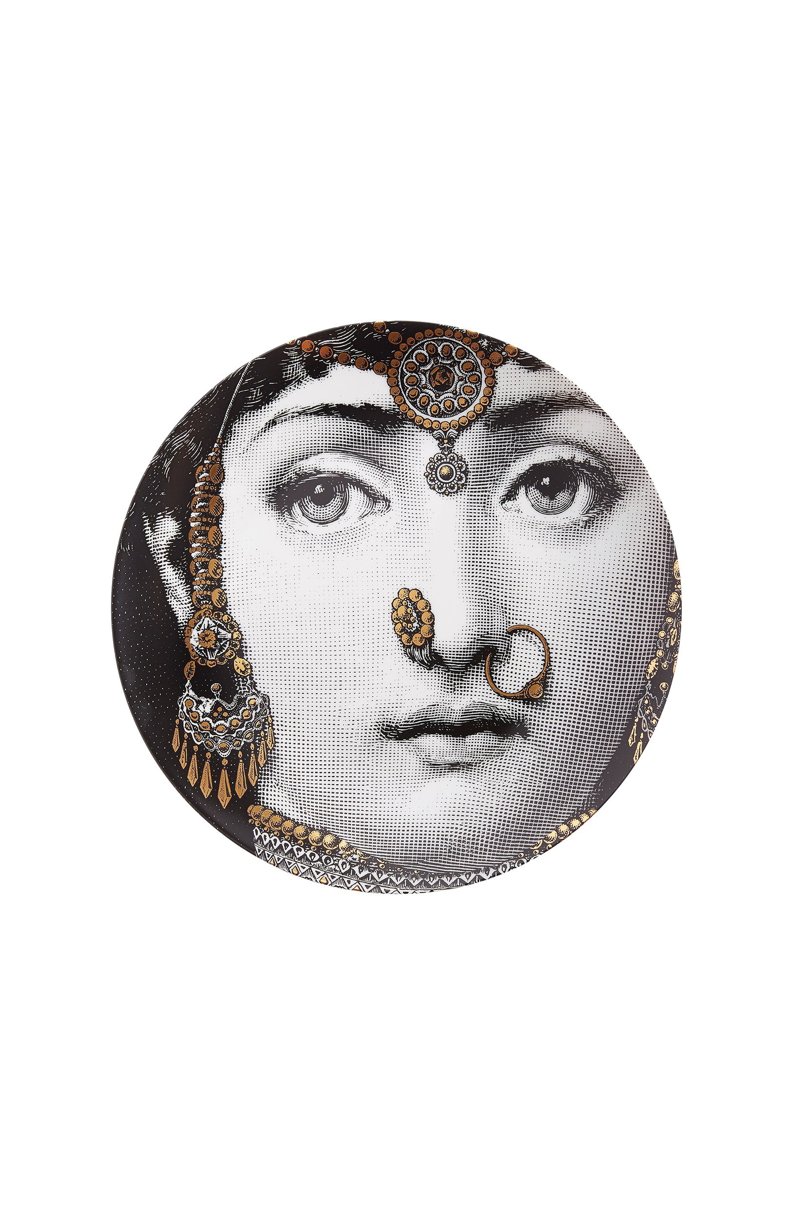 Декоративная тарелка tema e variazioni n.228 FORNASETTI разноцветного цвета по цене 39400 руб., арт. PTVZ228, фото 1 Декоративная тарелка tema e variazioni n.228 FORNASETTI, арт. PTVZ228, фото 1