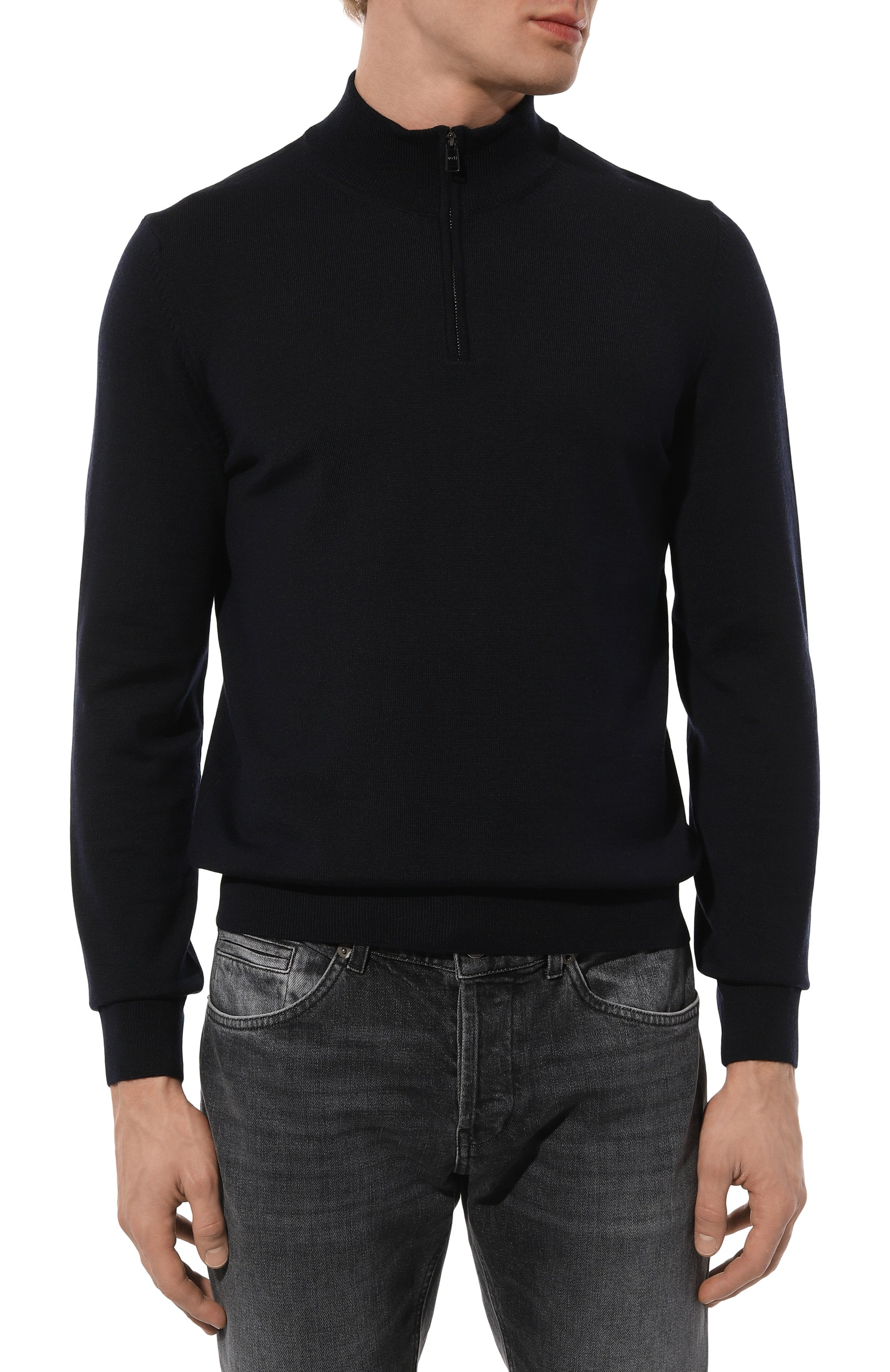 Шерстяной джемпер BOSS, арт. 50528300, фото 3