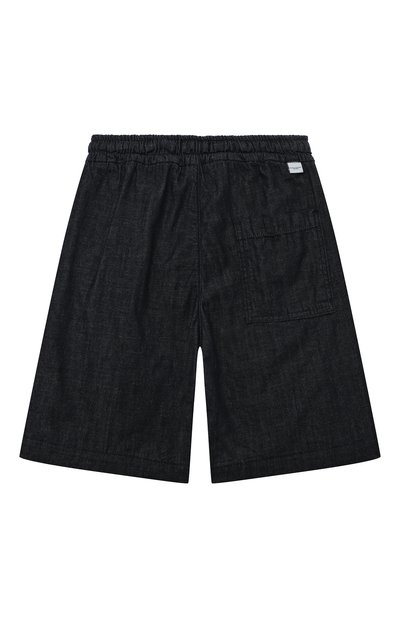 Джинсовые шорты PAOLO PECORA MILANO темно-синего цвета по цене 9285 руб., арт. PP3625/6-12, фото 2 Джинсовые шорты PAOLO PECORA MILANO, арт. PP3625/6-12, фото 2