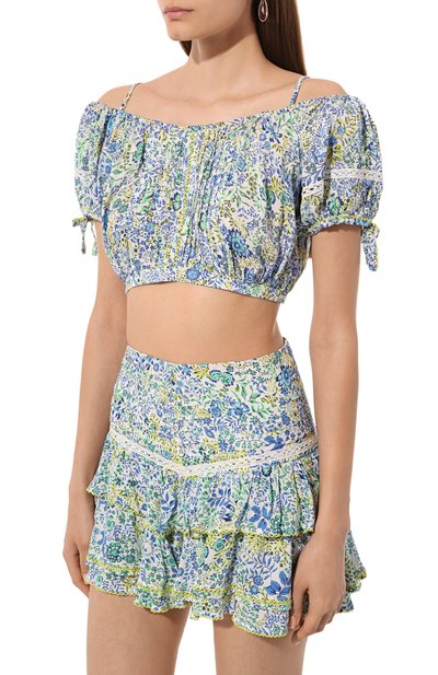 Топ из вискозы POUPETTE ST BARTH, арт. W30R24DBNWE, фото 3