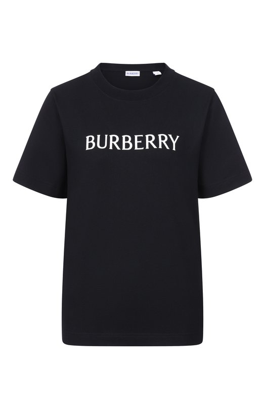 Хлопковая футболка Burberry 8118977 Чёрный 8118977