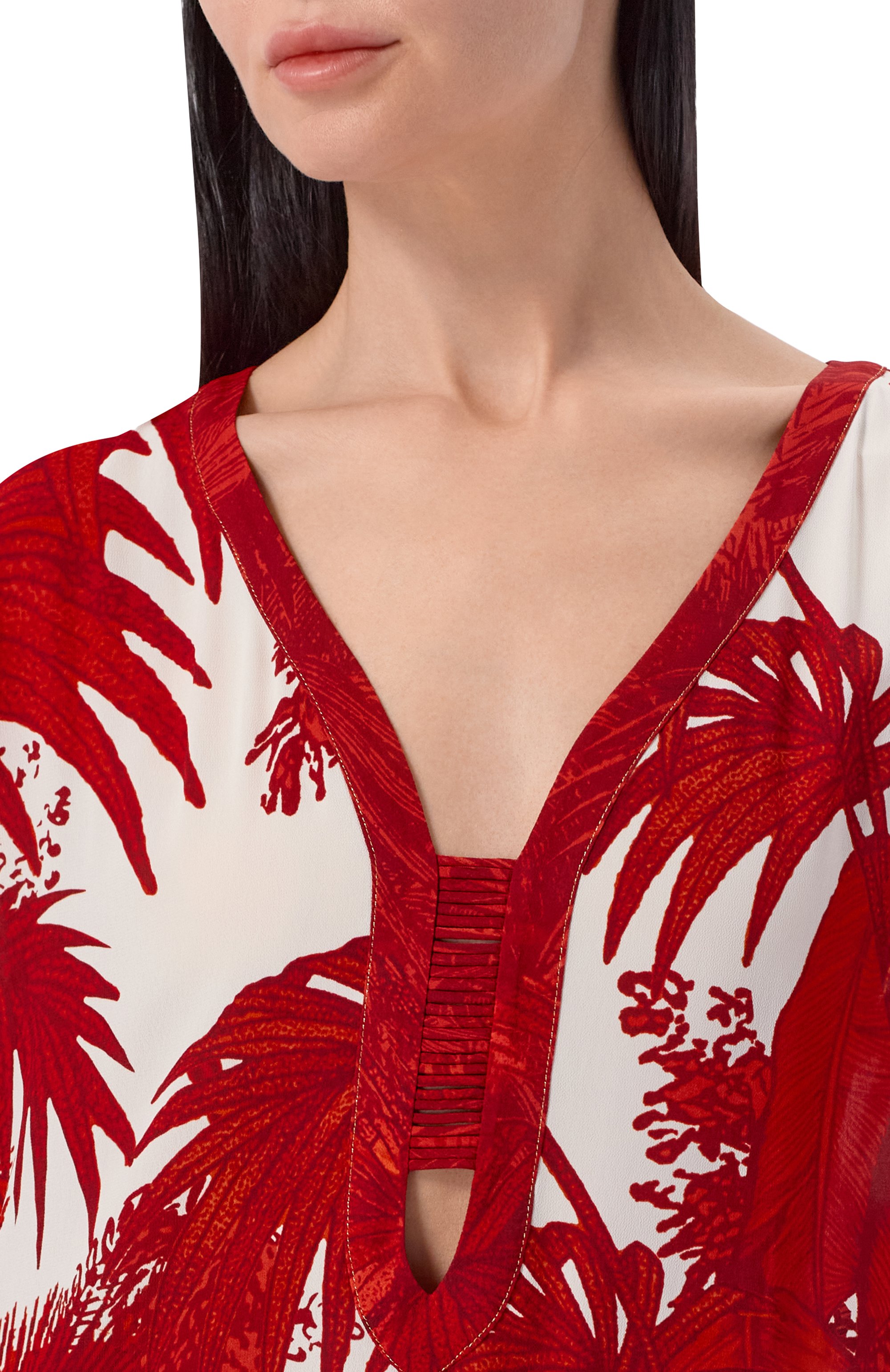 Туника из хлопка и шелка MARYAN MEHLHORN, арт. M3255706, фото 4