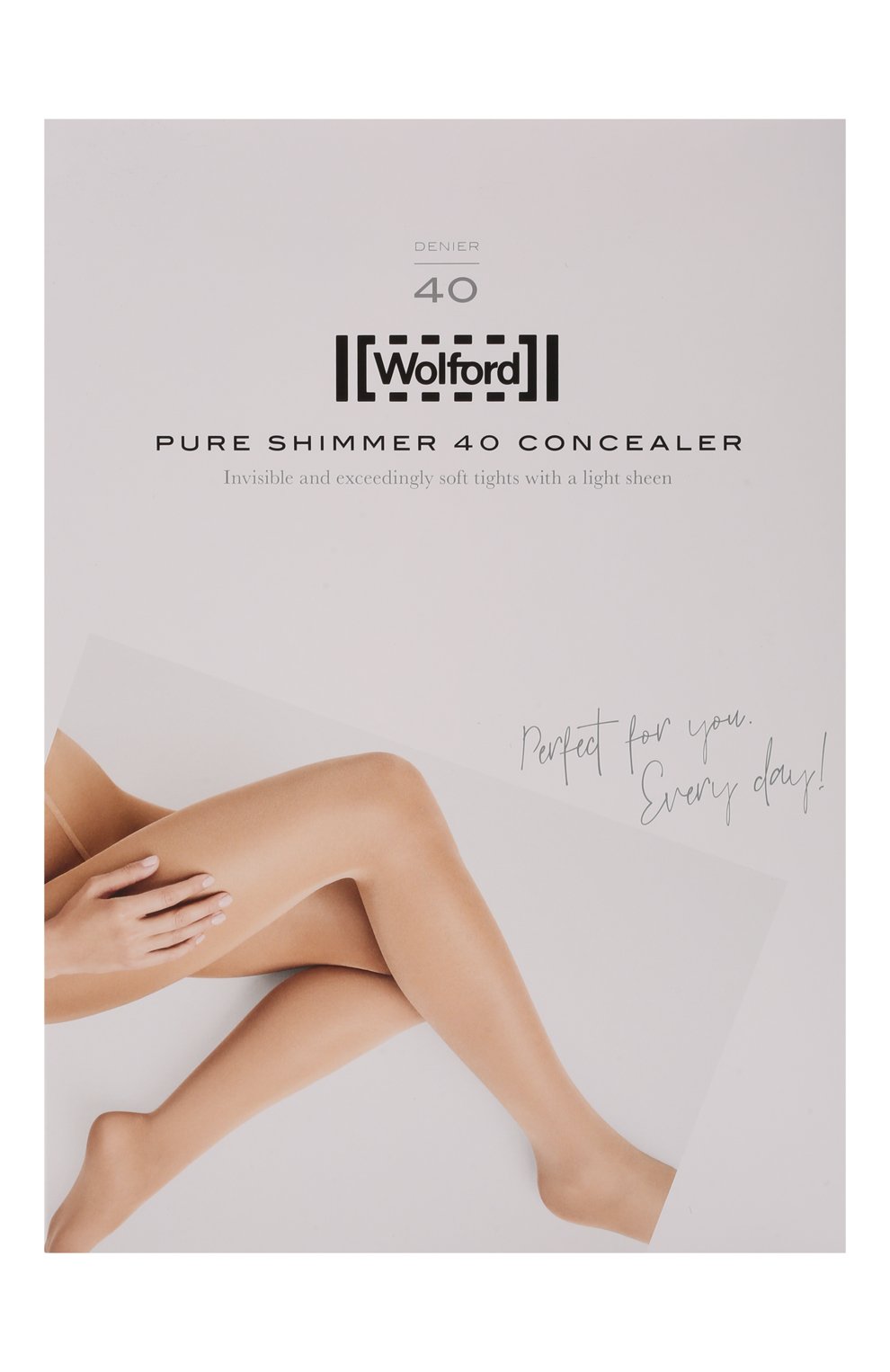 Колготки WOLFORD бежевого цвета по цене 7900 руб., арт. 14732, фото 1 Колготки WOLFORD, арт. 14732, фото 1