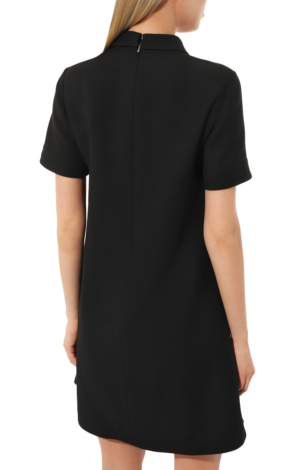 Платье из шелк а и шерсти GUCCI, арт. 661672 ZAD88, фото 4