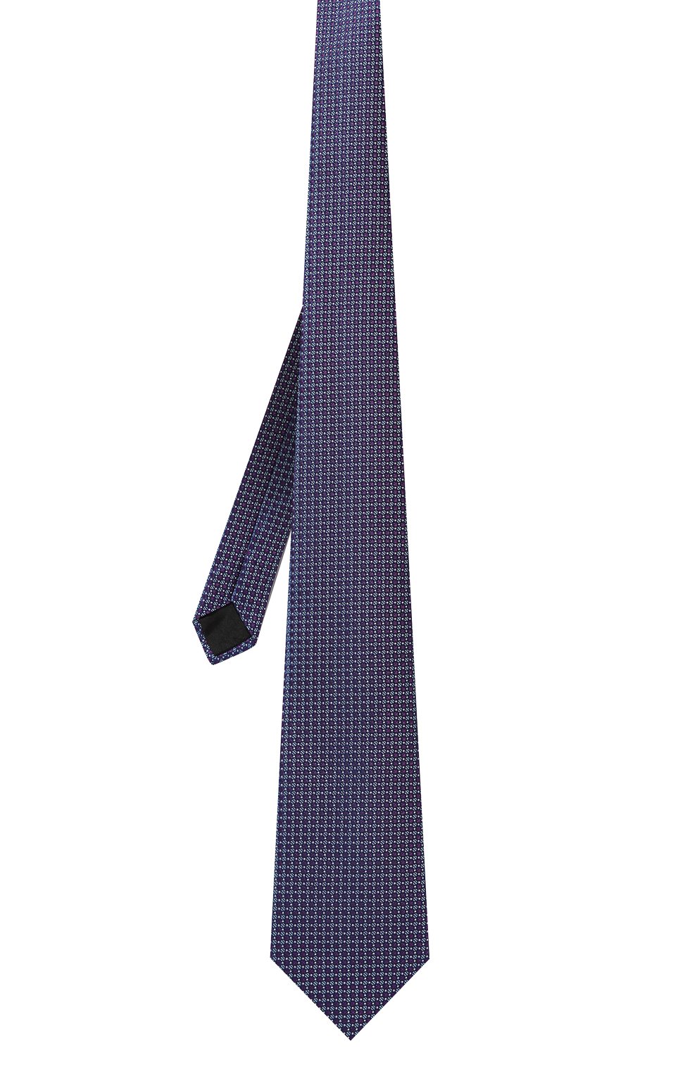 Шелковый галстук LANVIN синего цвета по цене 15400 руб., арт. 8078/TIE, фото 3 Шелковый галстук LANVIN, арт. 8078/TIE, фото 3