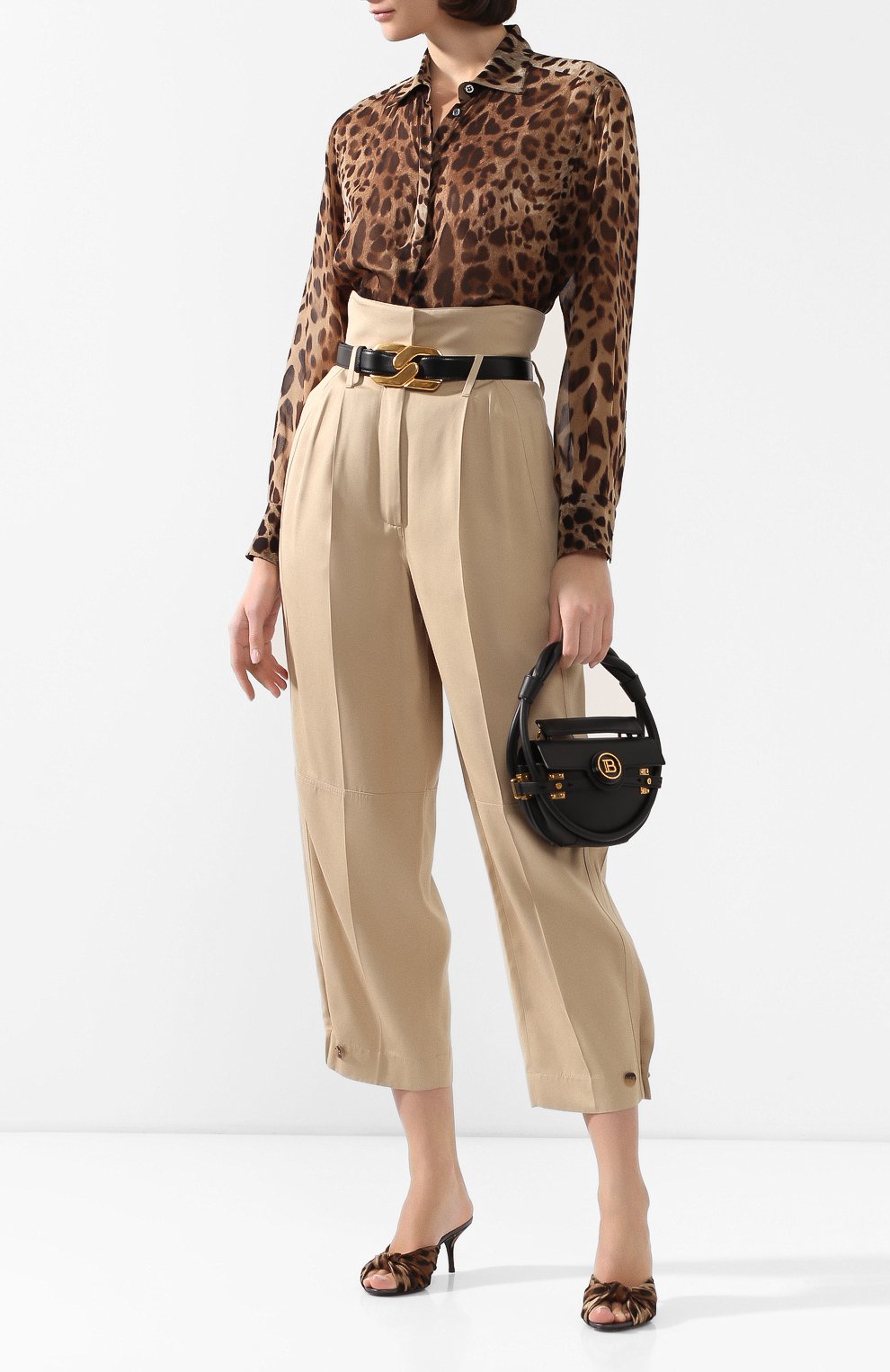 Шелковая блузка DOLCE & GABBANA, арт. F5N05T/IS1DY, фото 2