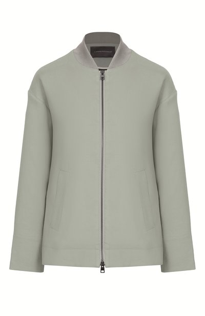 Женская куртка изо льна и вискозы LORENA ANTONIAZZI, арт. P2640CP80C/3347