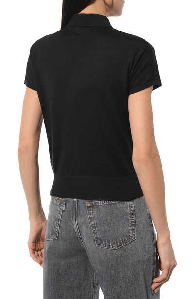 Поло из кашемира и шелка KITON, арт. D56721, фото 4