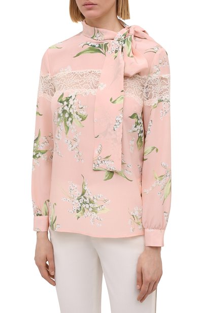 Шелковая блузка REDVALENTINO, арт. VR3ABF25/5M3, фото 3