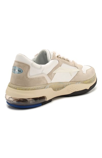 Комбинированные кроссовки drake PREMIATA серого цвета по цене 42600 руб., арт. DRAKE/VAR033, фото 4 Комбинированные кроссовки drake PREMIATA, арт. DRAKE/VAR033, фото 4