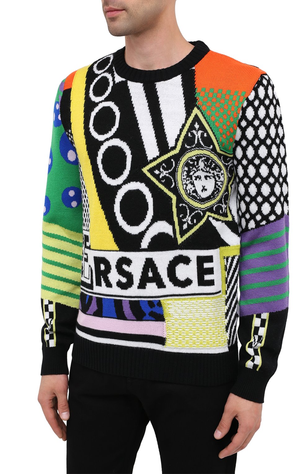 Шерстяной свитер VERSACE, арт. A86458/A235937, фото 4