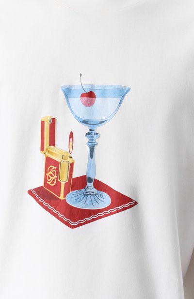 Хлопковая футболка DROLE DE MONSIEUR, арт. J-TS291-C0002-0W, фото 5