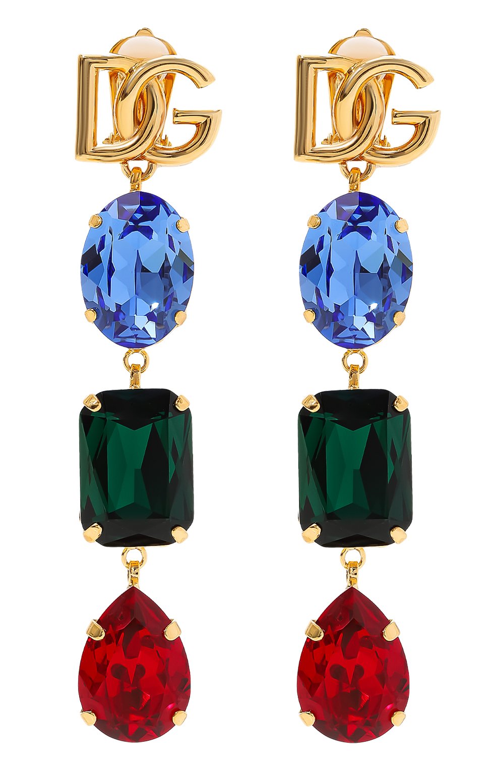 Клипсы DOLCE & GABBANA, арт. WEP6S6 W1111/G0LD, фото 1