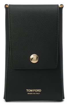 Кожаный чехол для iphone TOM FORD черного цвета, арт. S0375T-LCL081 | Фото 1 (Региональные ограничения белый список (Axapta Mercury): RU, Не проставлено; Материал: Натуральная кожа; Женское Кросс-КТ: Кожа iPhone; Нос: Не проставлено)