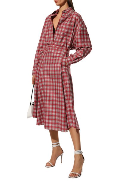 Шерстяная рубашка VIKA GAZINSKAYA, арт. W-23-FW-20-1276-WOOL-RED, фото 2