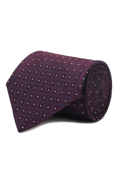 Мужской шелковый галстук CORNELIANI, арт. 85U302-0120370/00