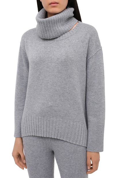 Свитер из шерсти и кашемира DOROTHEE SCHUMACHER, арт. 910409/DEC0NSTRUCTED L00K, фото 3