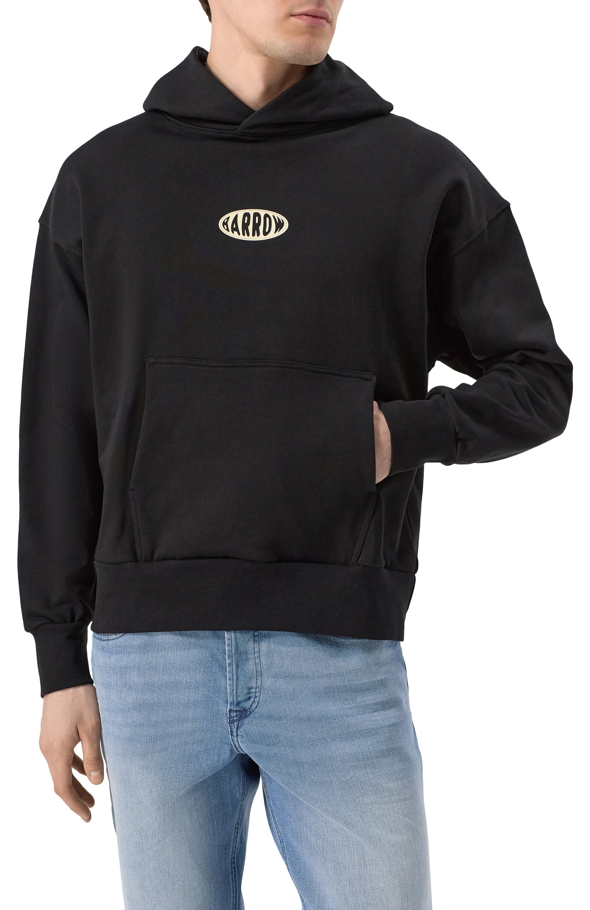 Хлопковое худи BARROW, арт. S5BWMAHS063, фото 3