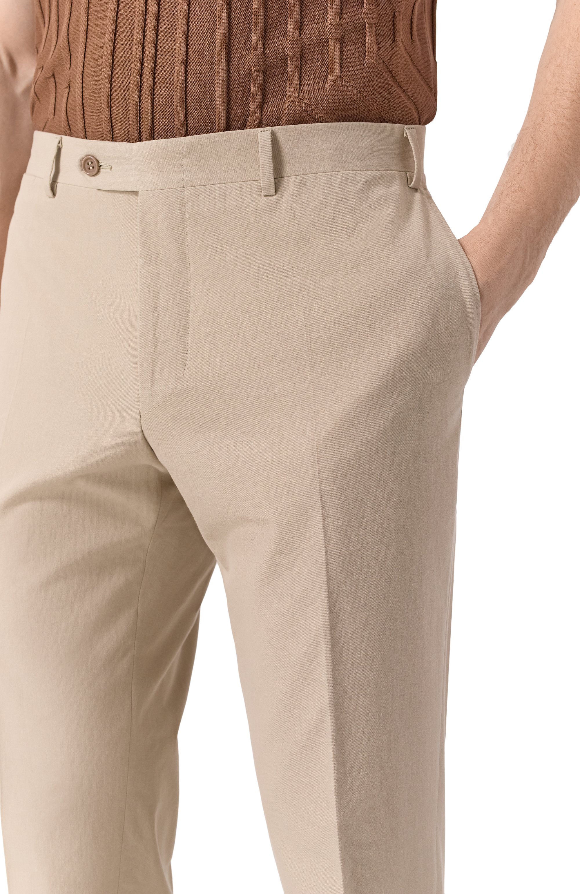 Хлопковые брюки CANALI, арт. 71019/AV05528, фото 5