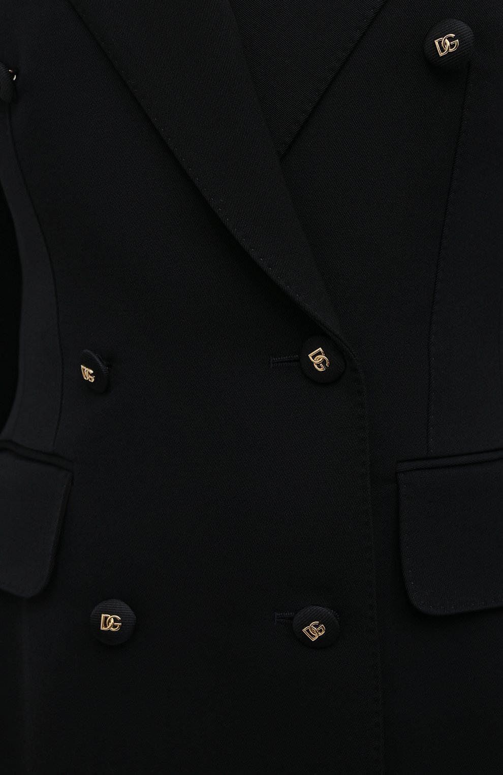 Шерстяной жакет DOLCE & GABBANA черного цвета по цене 323500 руб., арт. F26CIT/FU21E, фото 5 Шерстяной жакет DOLCE & GABBANA, арт. F26CIT/FU21E, фото 5
