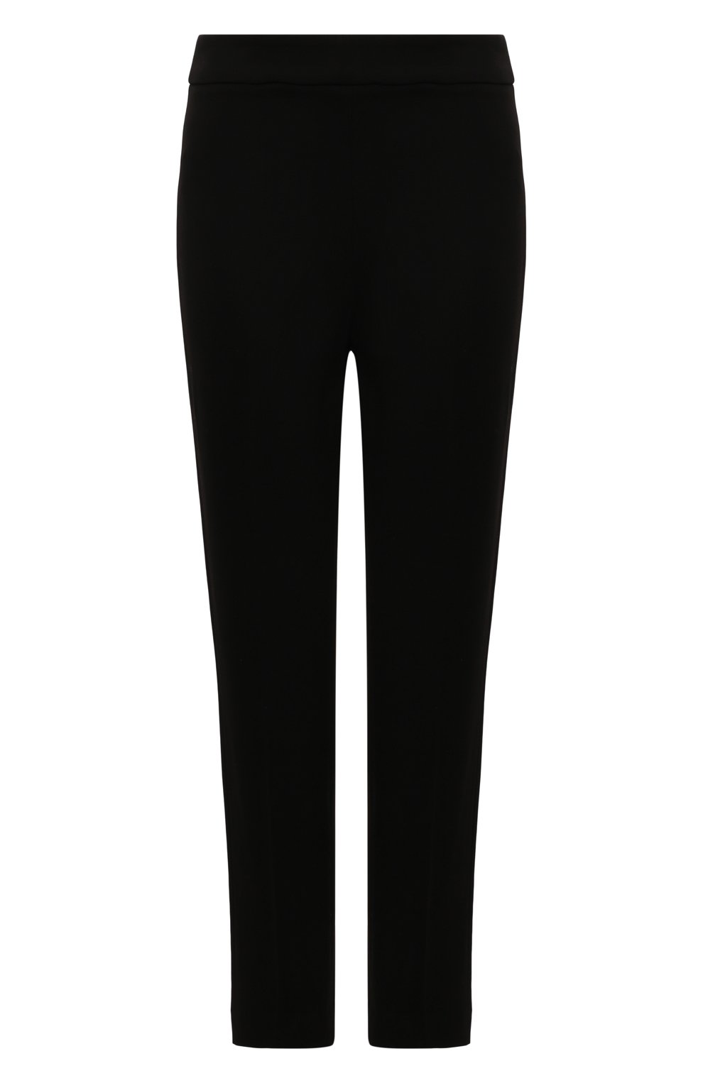 Брюки из вискозы BOSS черного цвета по цене 17950 руб., арт. 50490056, фото 1 Брюки из вискозы BOSS, арт. 50490056, фото 1