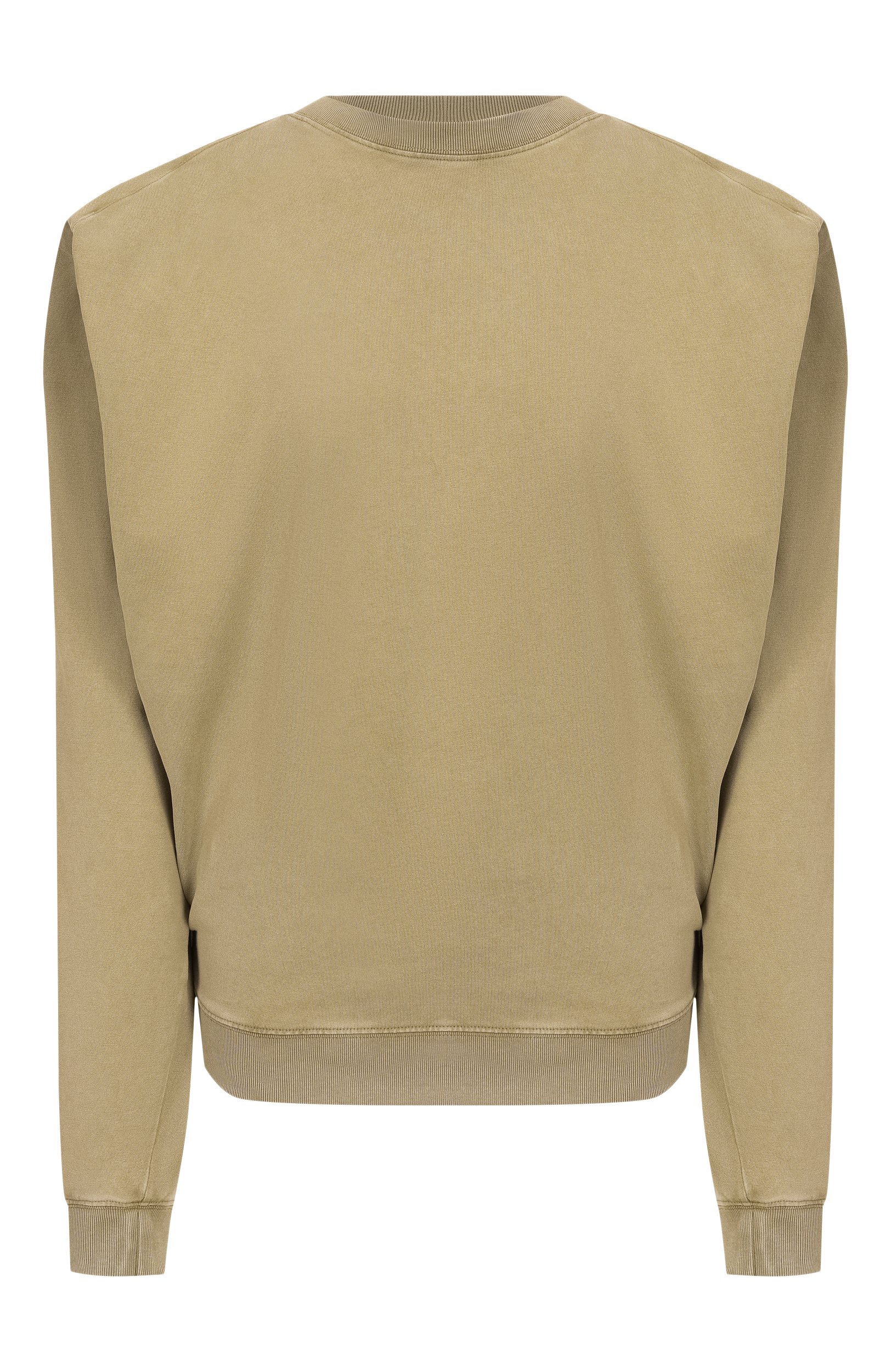 Хлопковый свитшот MUGLER хаки цвета по цене 55600 руб., арт. 26F3TS01306032, фото 1 Хлопковый свитшот MUGLER, арт. 26F3TS01306032, фото 1