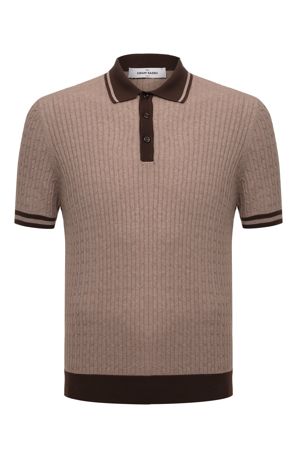 Хлопковое поло GRAN SASSO, арт. 57113/20625, фото 1