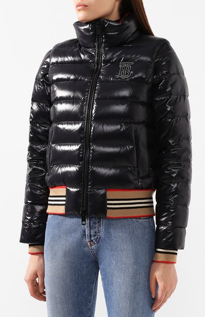 Пуховик hessle BURBERRY черного цвета по цене 126000 руб., арт. 8017290, фото 3 Пуховик hessle BURBERRY, арт. 8017290, фото 3