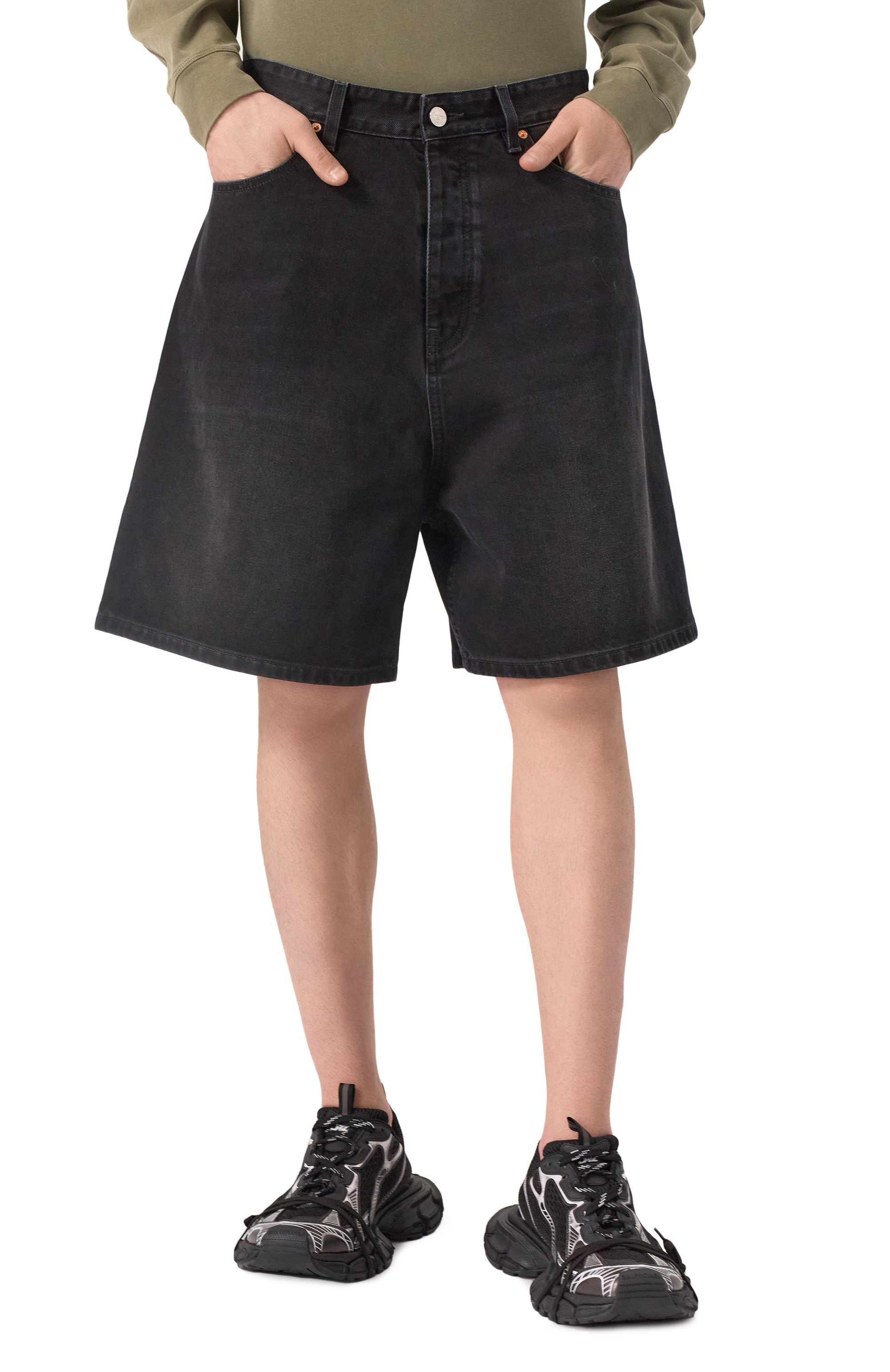Джинсовые шорты VETEMENTS, арт. UA66SS500B, фото 3