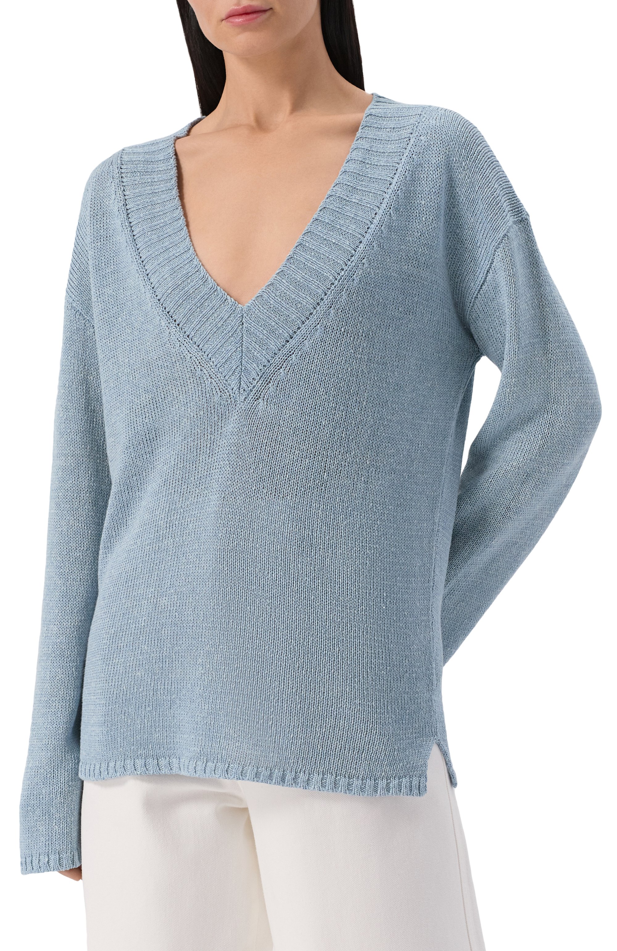 Пуловер изо льна и шелка MVST, арт. WS61-279-01MU, фото 3