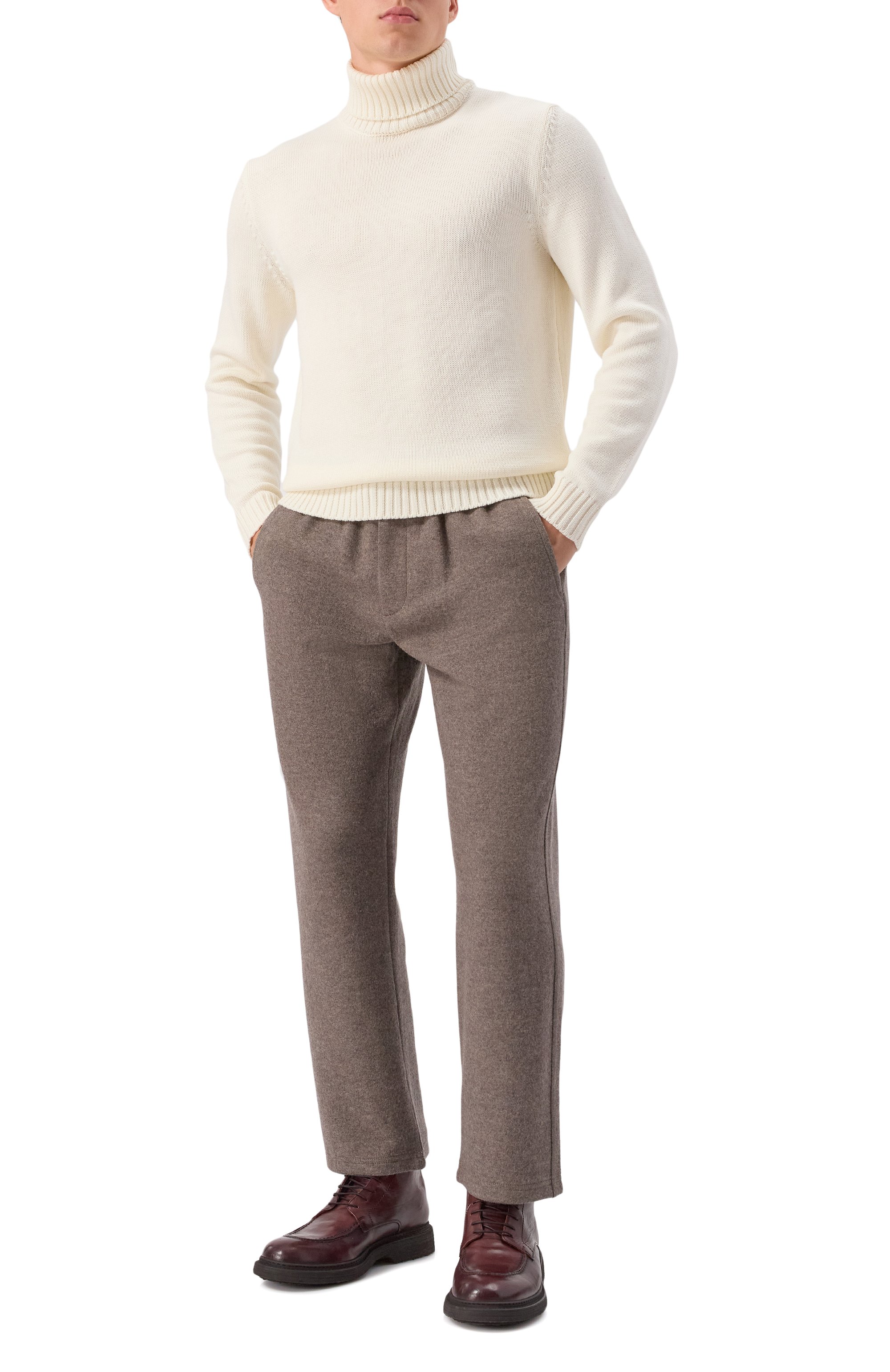 Шерстяные брюки CIRCOLO 1901, арт. CN5110, фото 2