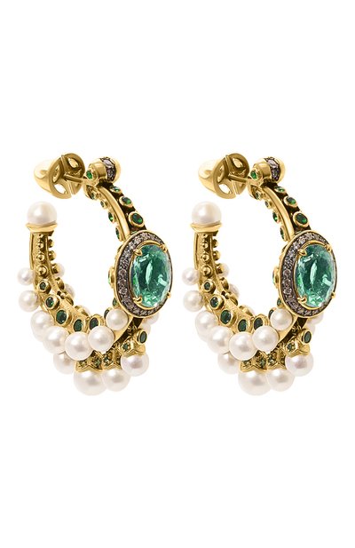 Серьги seascape treasure QUEENSBEE, арт. 202307, фото 3