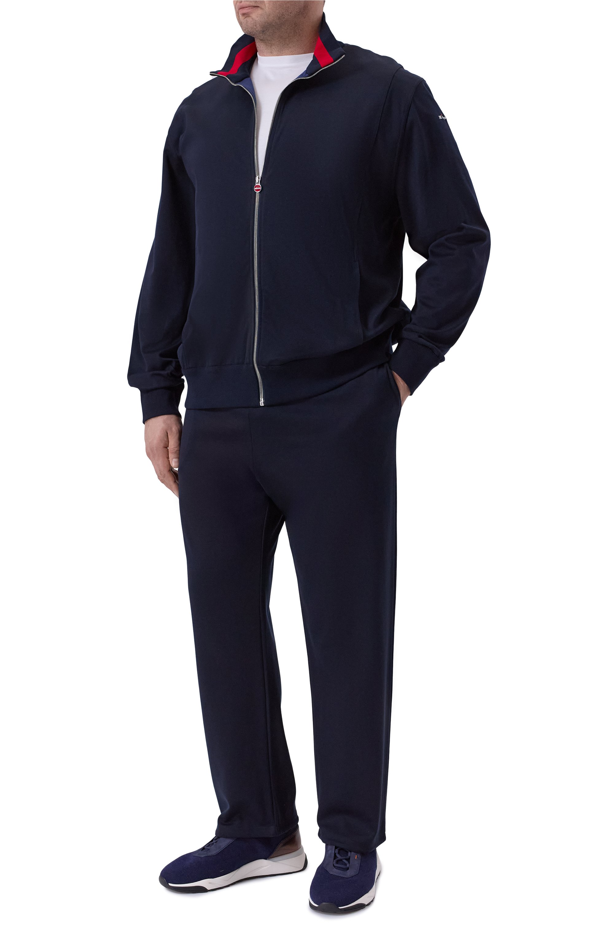 Спортивный костюм из хлопка и шелка KITON, арт. UMJ002403, фото 1