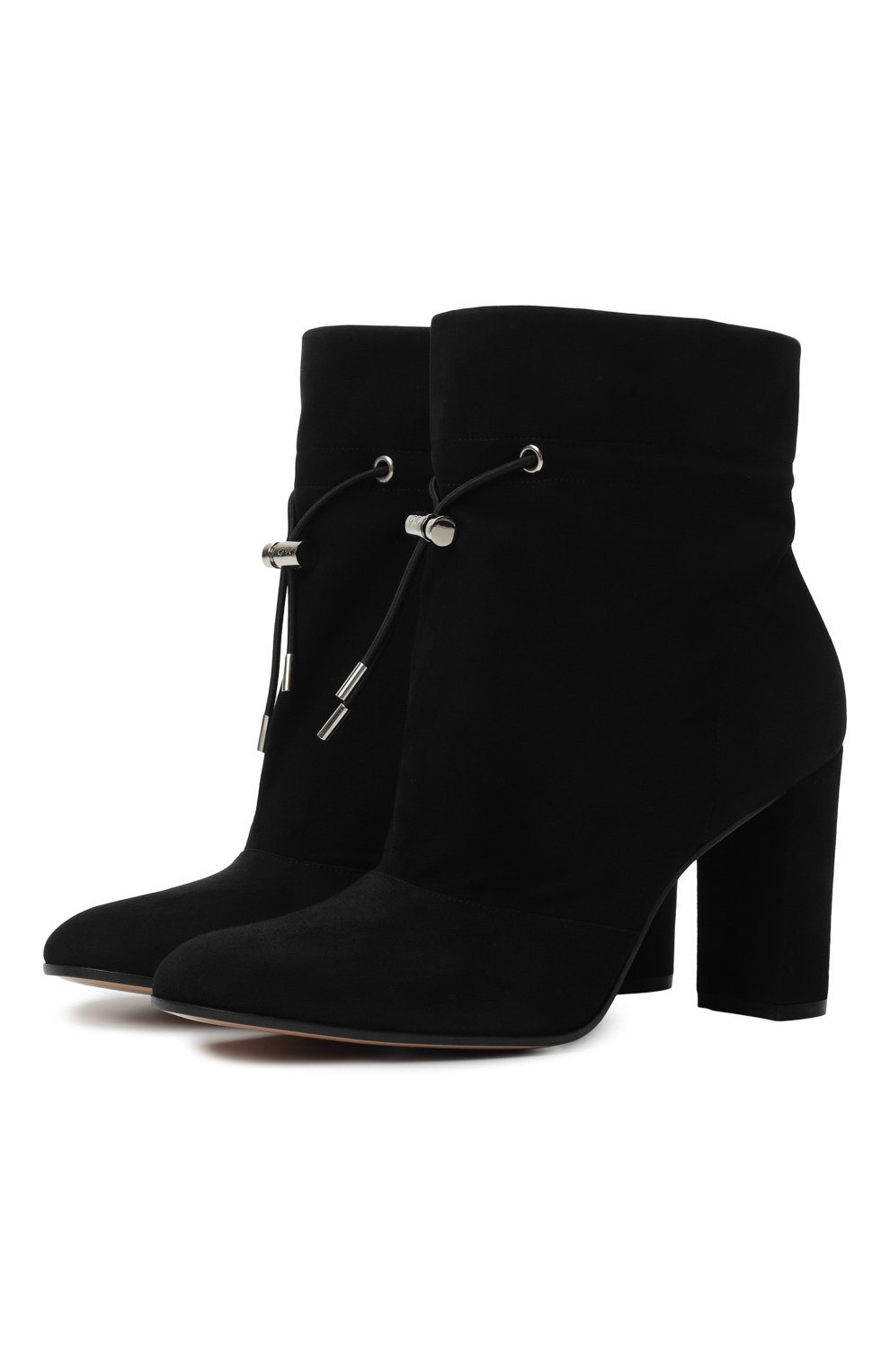 Замшевые ботильоны GIANVITO ROSSI, арт. G73623.85RIC.CAMNER0, фото 1