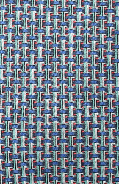 Шелковый галстук LANVIN синего цвета по цене 11350 руб., арт. 2840/TIE, фото 3 Шелковый галстук LANVIN, арт. 2840/TIE, фото 3