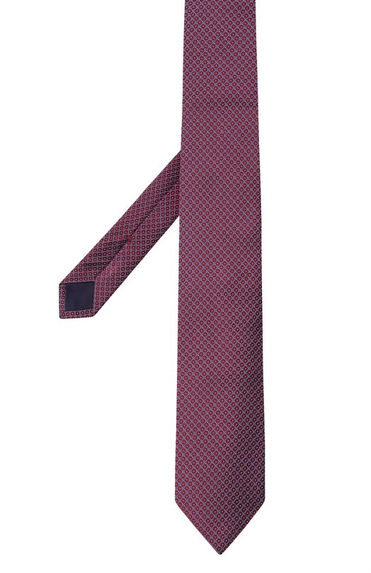 Шелковый галстук Corneliani 26U302-2620304 Бордовый  26U302-2620304 Фото 3