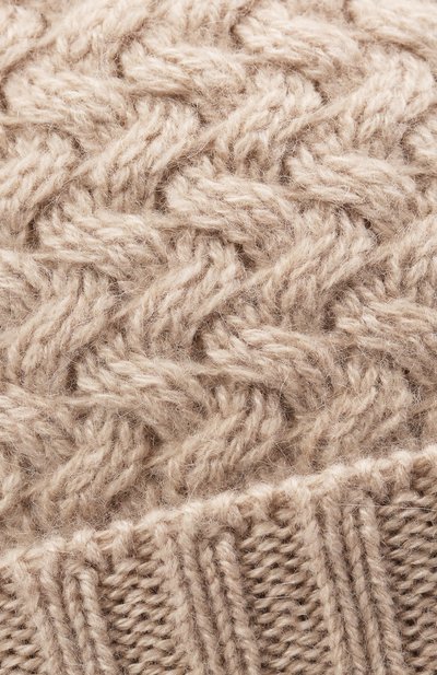 Кашемировая шапка GIORGETTI CASHMERE бежевого цвета по цене 17600 руб., арт. MB1825/12A, фото 3 Кашемировая шапка GIORGETTI CASHMERE, арт. MB1825/12A, фото 3