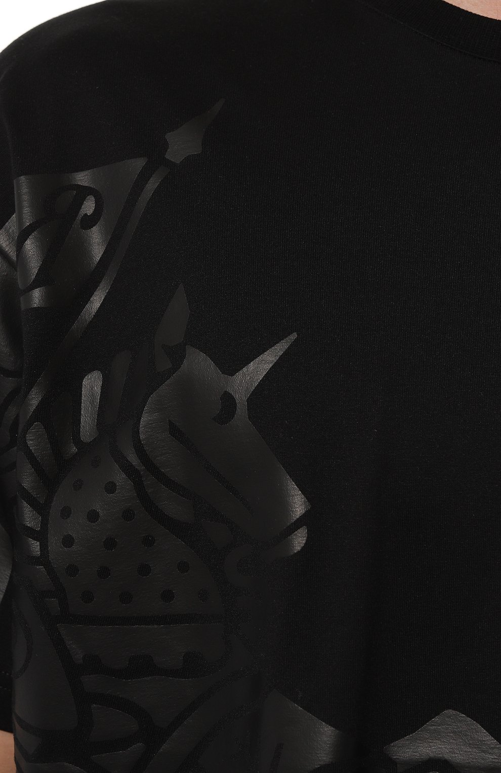 Хлопковая футболка BURBERRY, арт. 8065183, фото 5