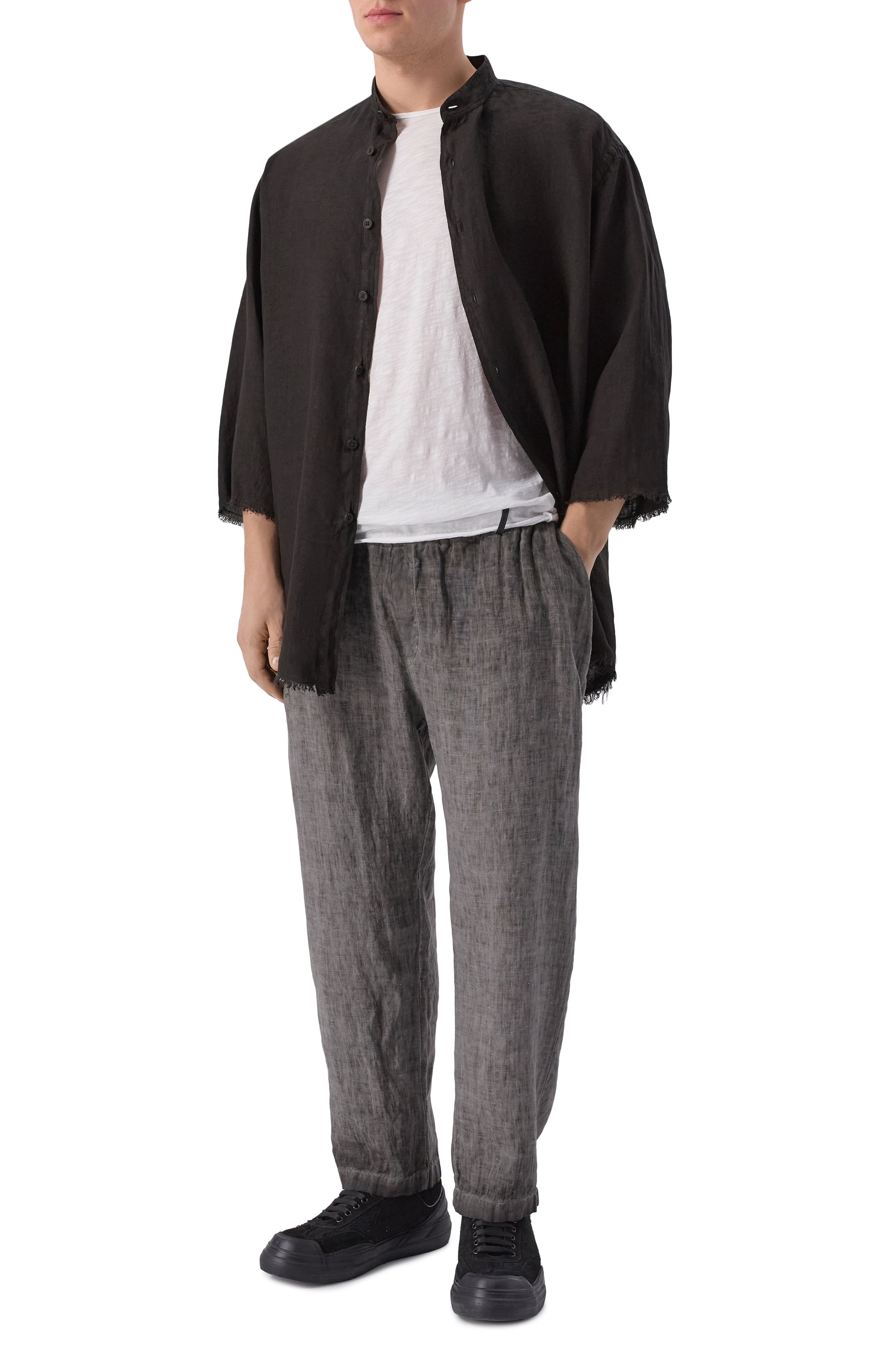 Льняная рубашка INLINUM, арт. VALENTIN0 3/4/BAIA, фото 2