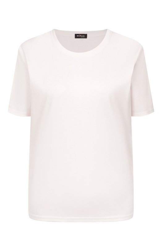 Хлопковая футболка Kiton D61449H0805101 Белый D61449H0805101